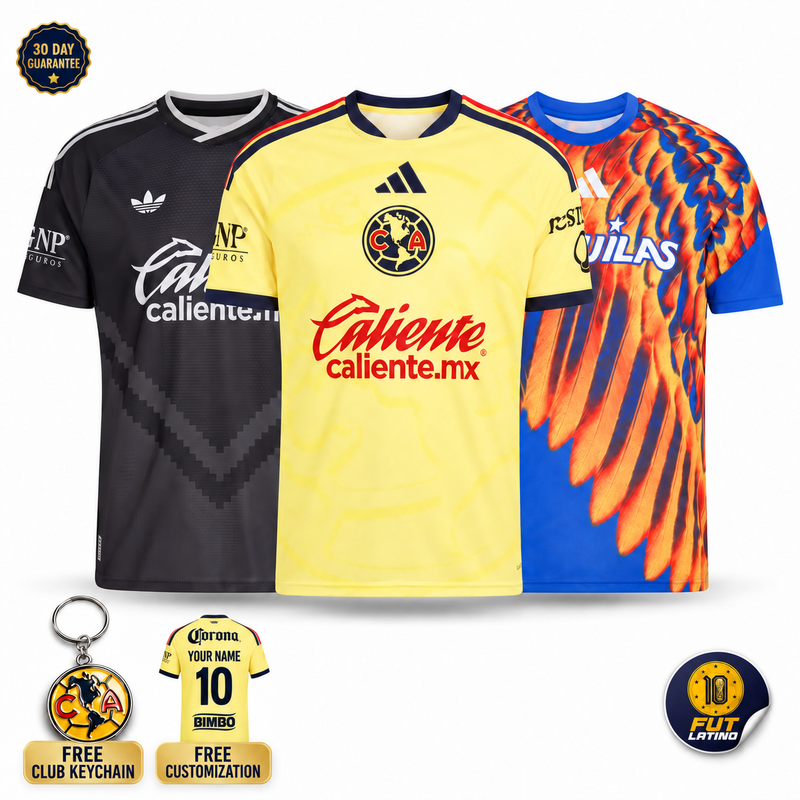 COMBO Club América Home + Away + Pre-Match 26/27