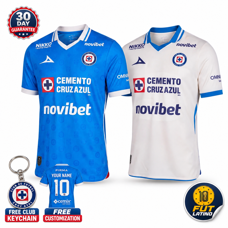 COMBO Cruz Azul Home + Away 26/27