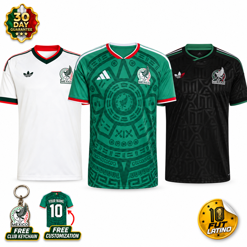 COMBO Mexico Home + Away + Third 26/27