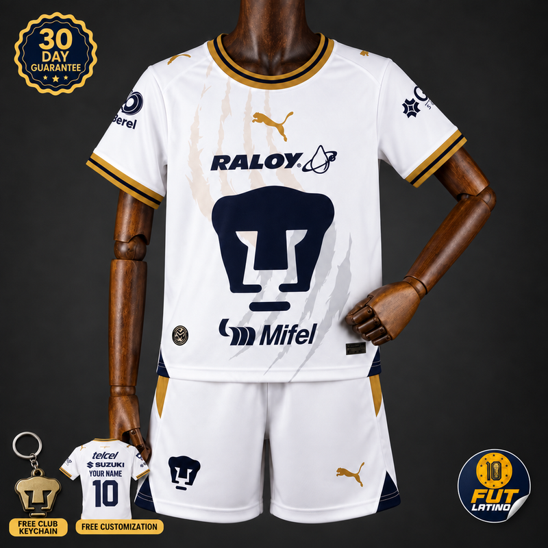 Pumas UNAM - Away 2026/27 Kids Kit