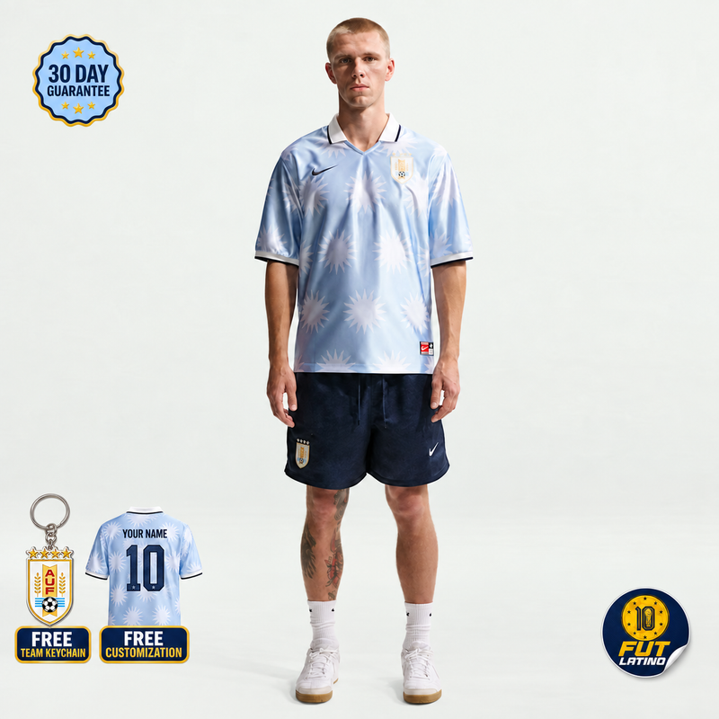 Camisa Uruguai - Treino 26/27 Versão Torcedor