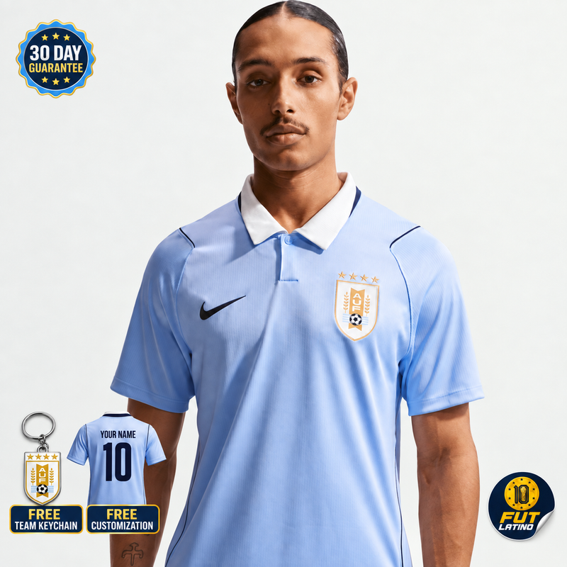 Camisa Uruguai - Titular 26/27 Versão Torcedor