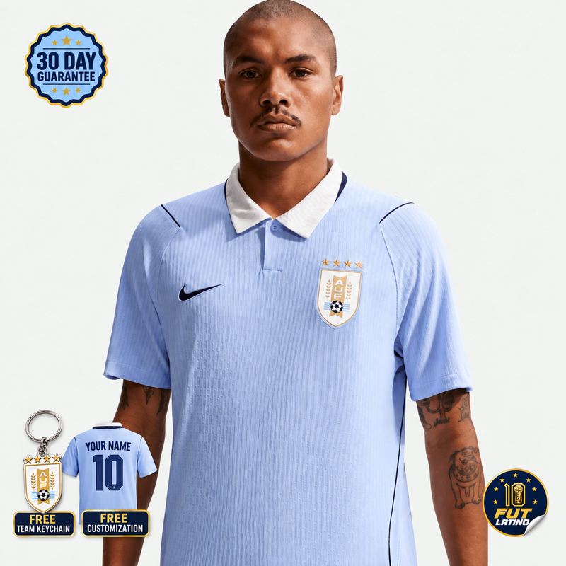 Camisa Uruguai - Titular 26/27 Versão Jogador
