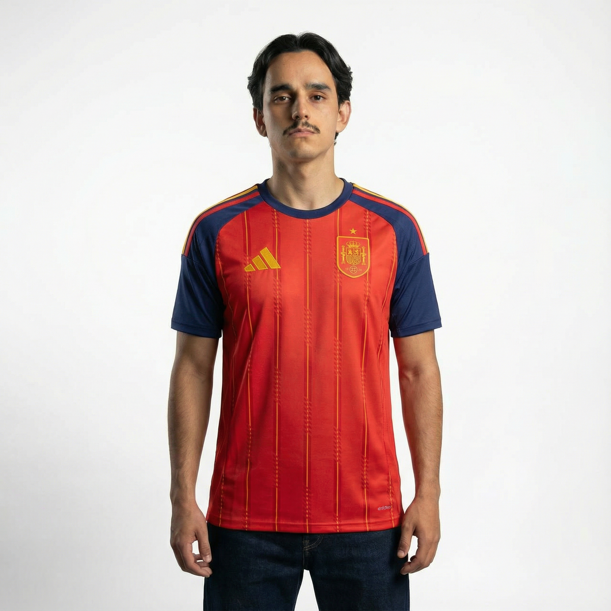 Camisa Espanha - Titular Copa do Mundo 2026 Versão Torcedor