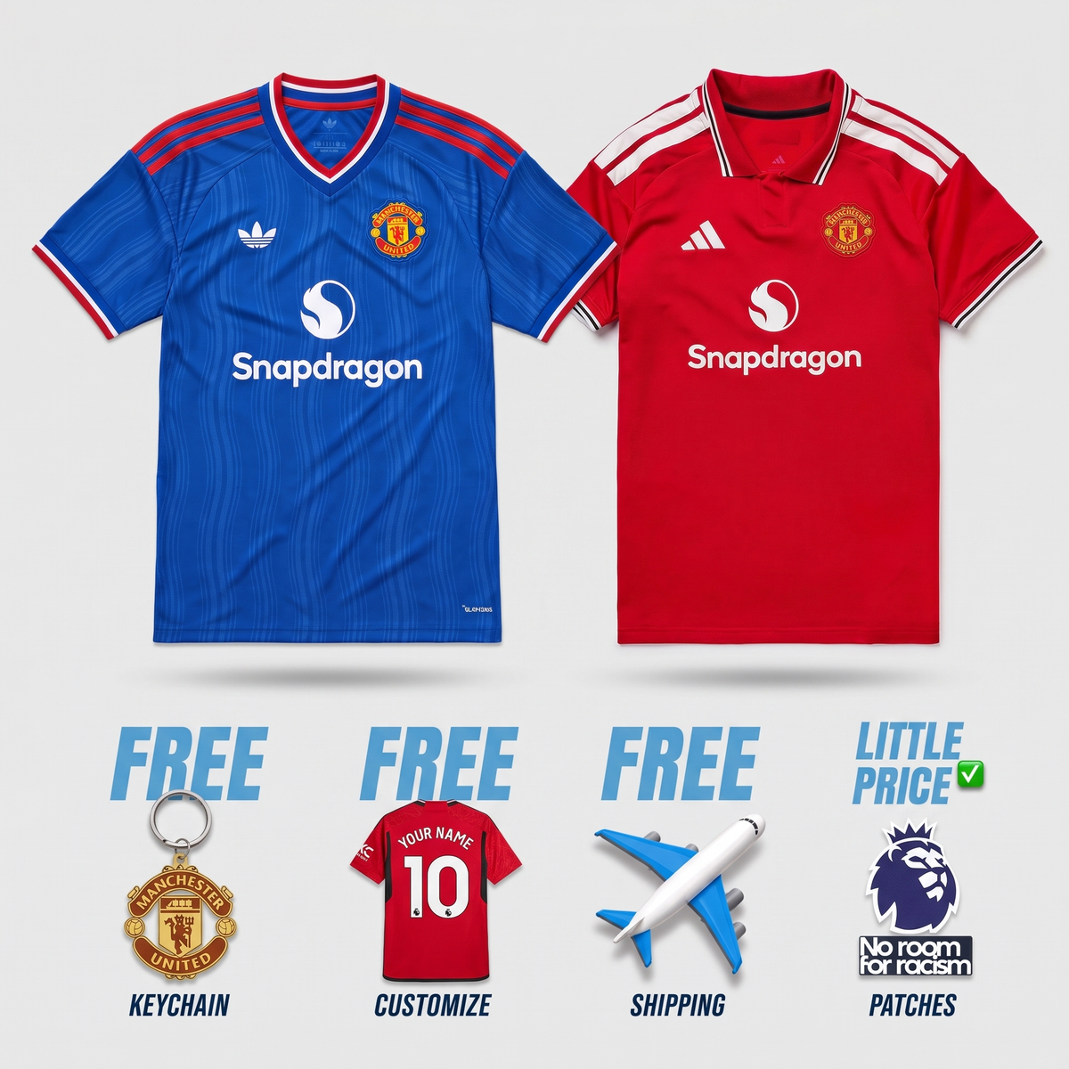 COMBO Manchester United Local + Visitante 26/27