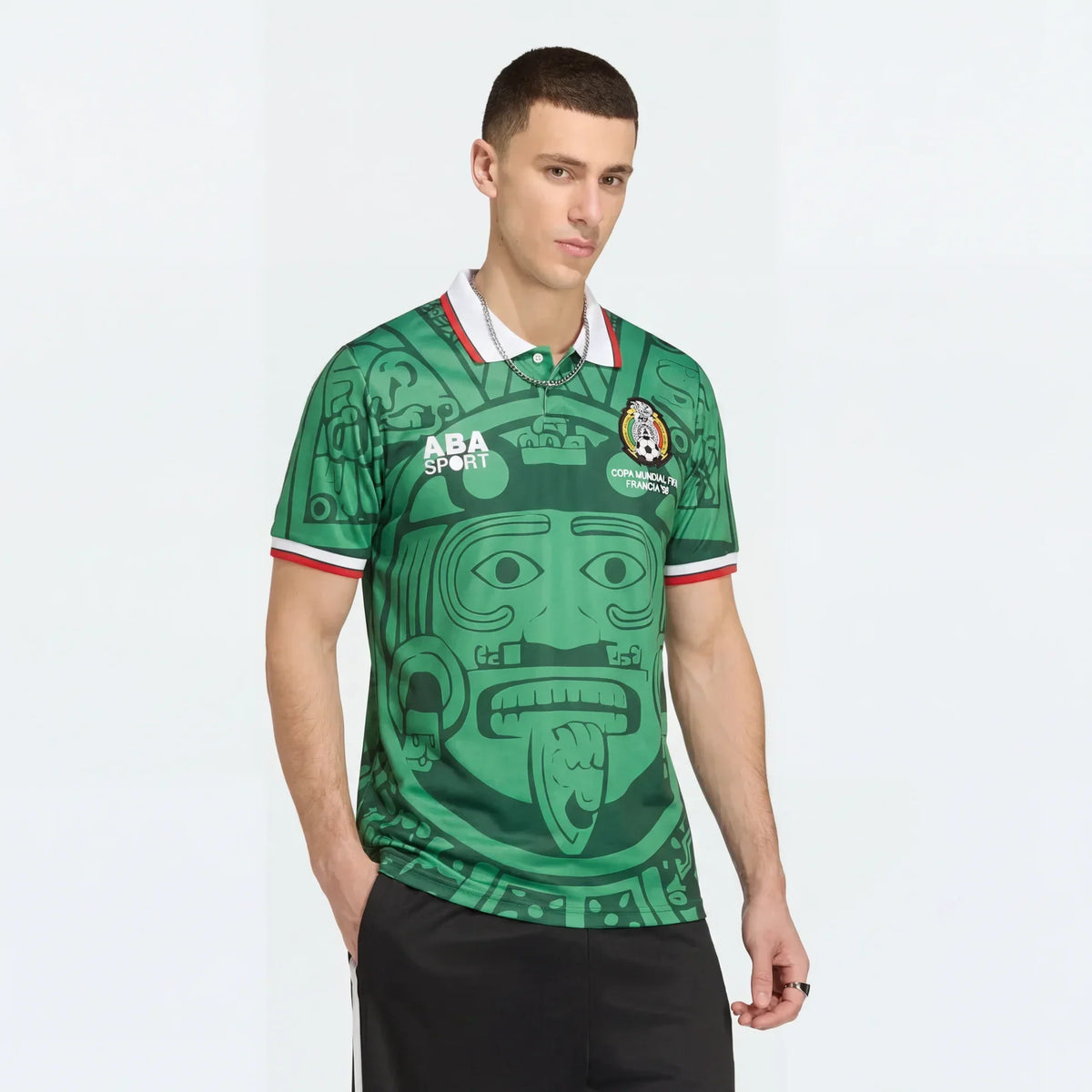 Jersey México - Retro Verde 1998 Mundial