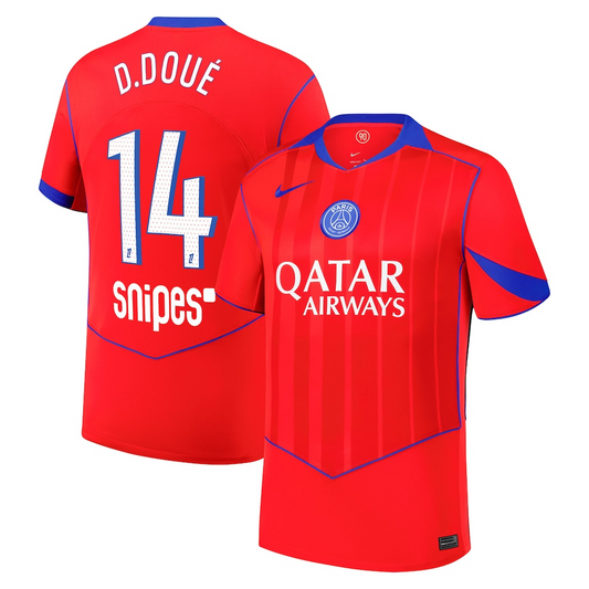 PSG - Third 25/26 Fan Version Jersey #14 D.Doué