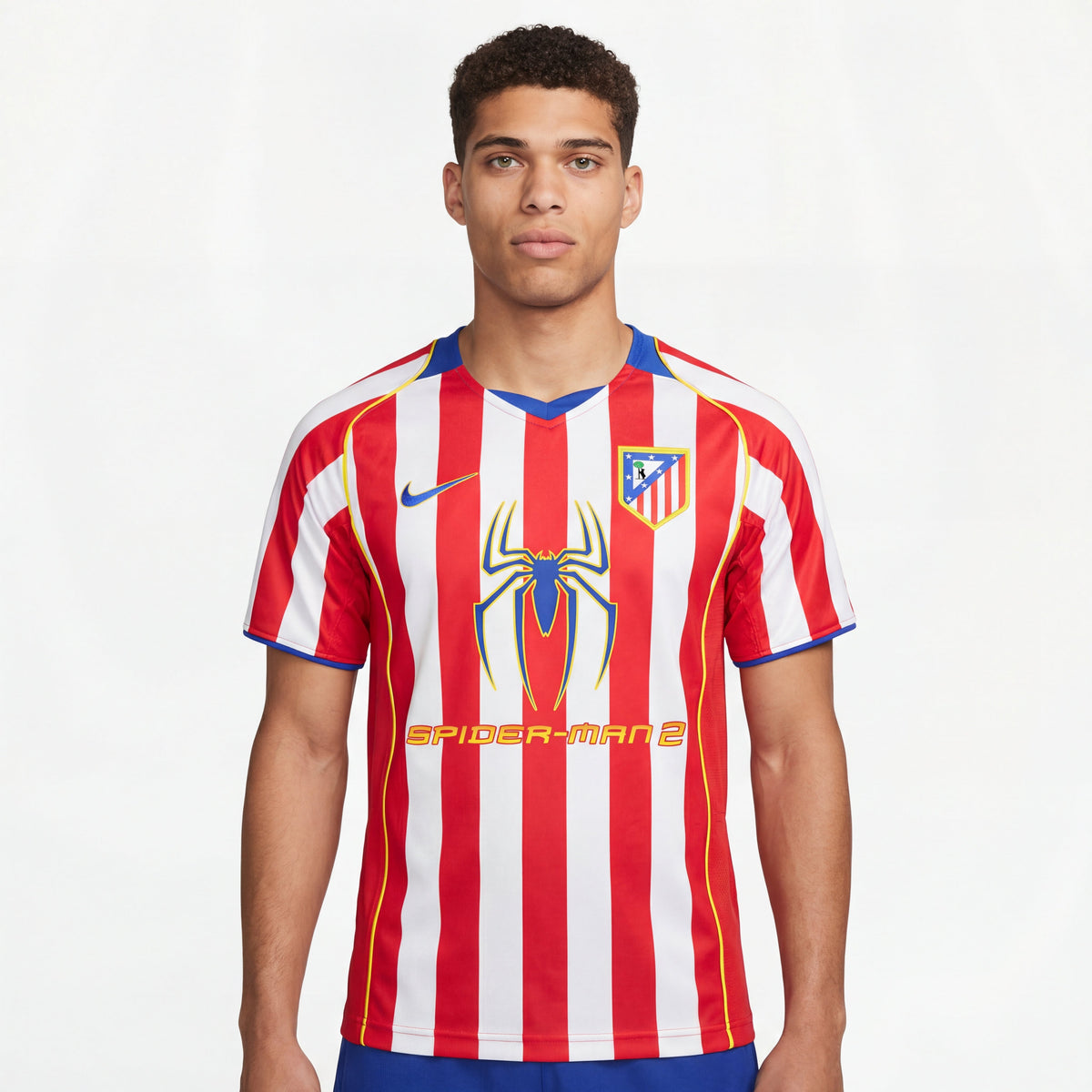 Camisa Atlético Madrid - Titular Retrô 2004/05