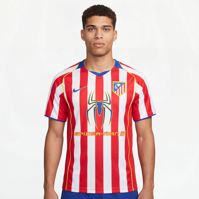 Camisa Atlético Madrid - Titular Retrô 2004/05
