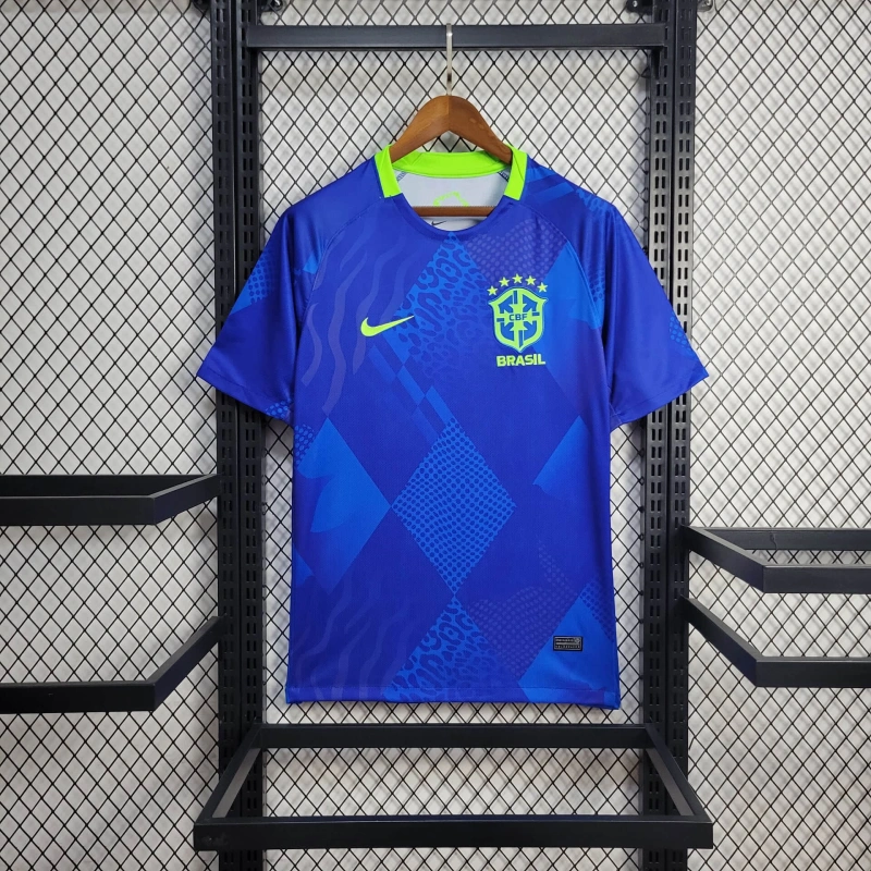 Brazil - Away Blue 25/26 Fan Version Jersey