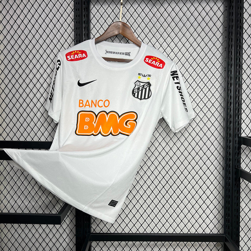 Camisa Santos - Titular Retrô Branca 2011/12
