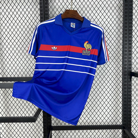 Playera Francia Retro 1984 Local - Fut Latino MX