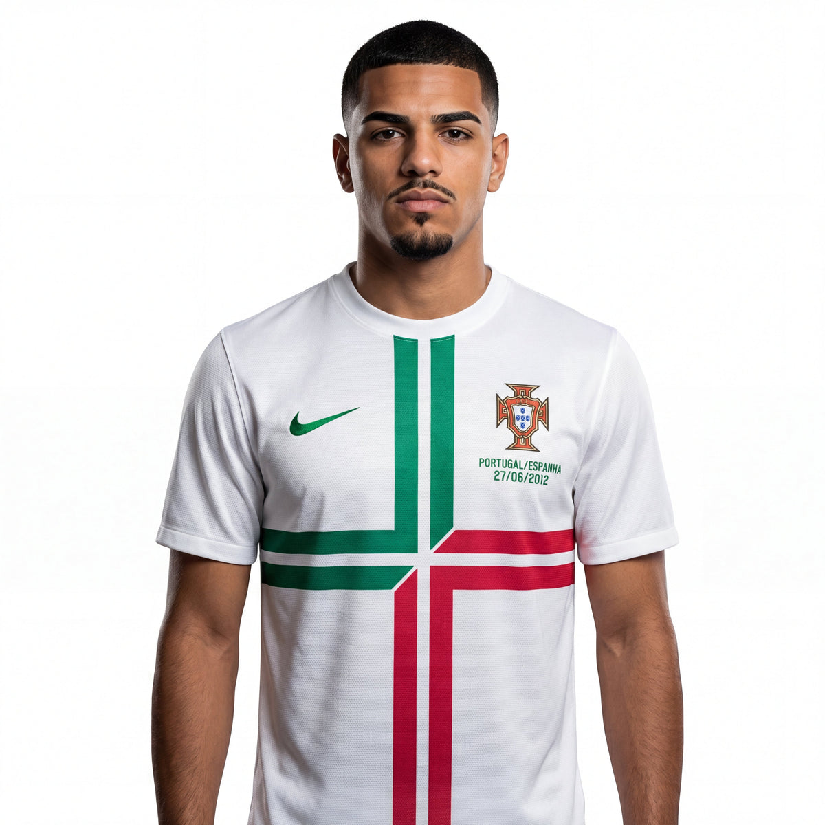 Jersey Portugal - Retro Blanco 2012