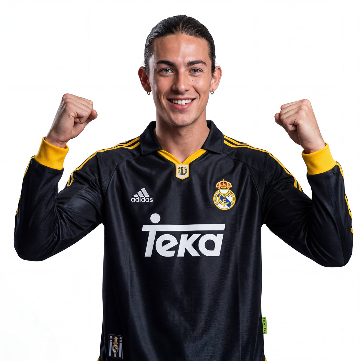 Camisa Real Madrid - Reserva Retrô 1999/00 Manga Longa