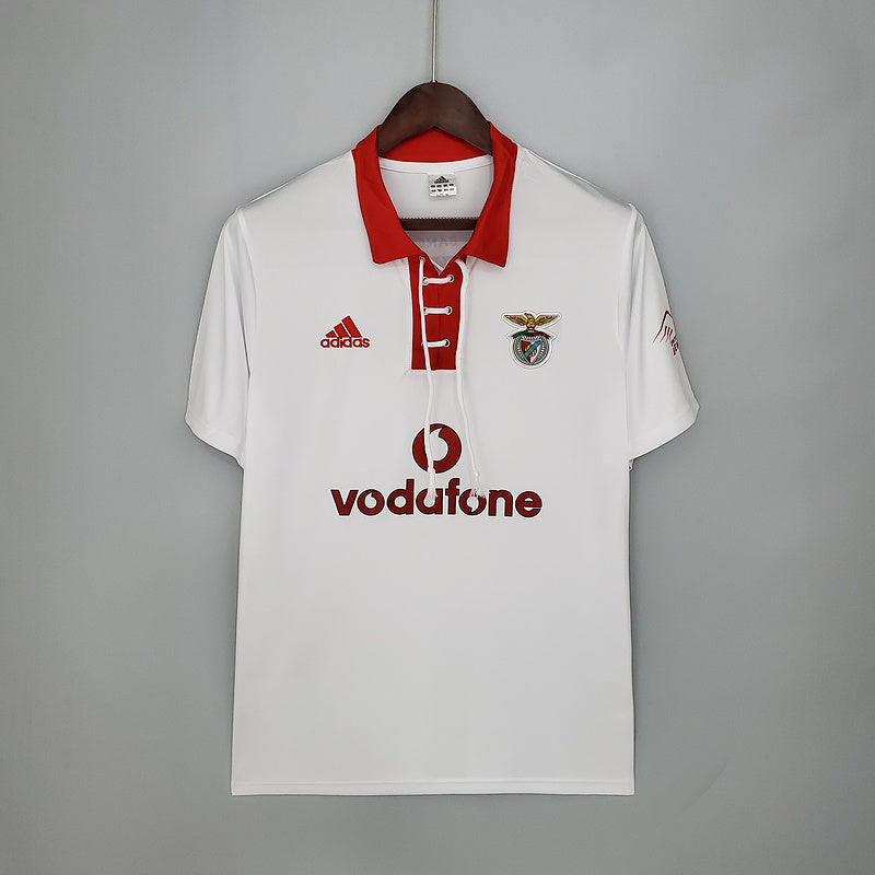 Camisa Benfica - Retrô Branca 2004/05