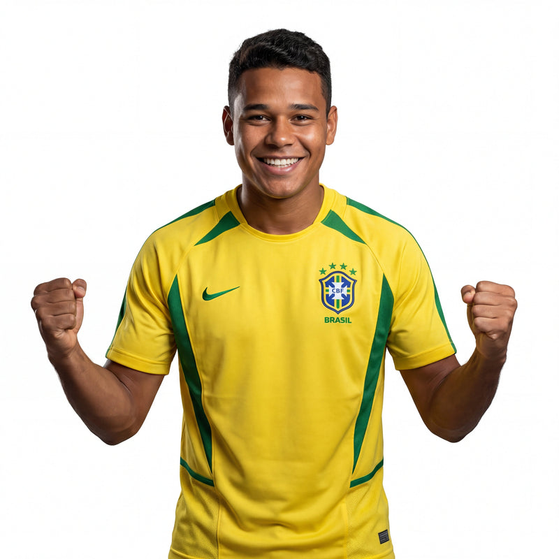 Camisa Brasil - Titular Retrô 2002