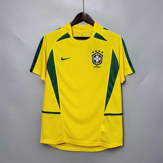 Playera Retro Brasil 2002/02 Local - Fut Latino MX