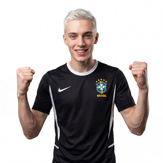 Playera Retrô Brasil 2002 Portero