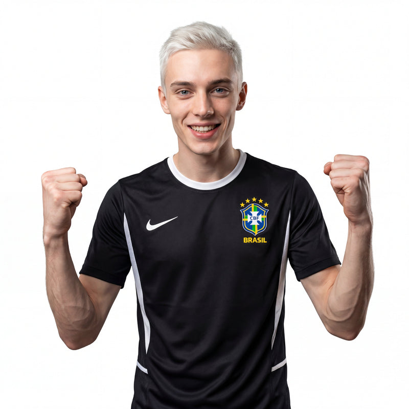 Brazil - Goalkeeper Retro 2002 Jersey