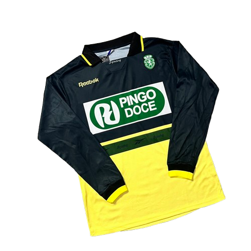 Camisa Sporting CP - Reserva Retrô 1999/00 Manga Longa