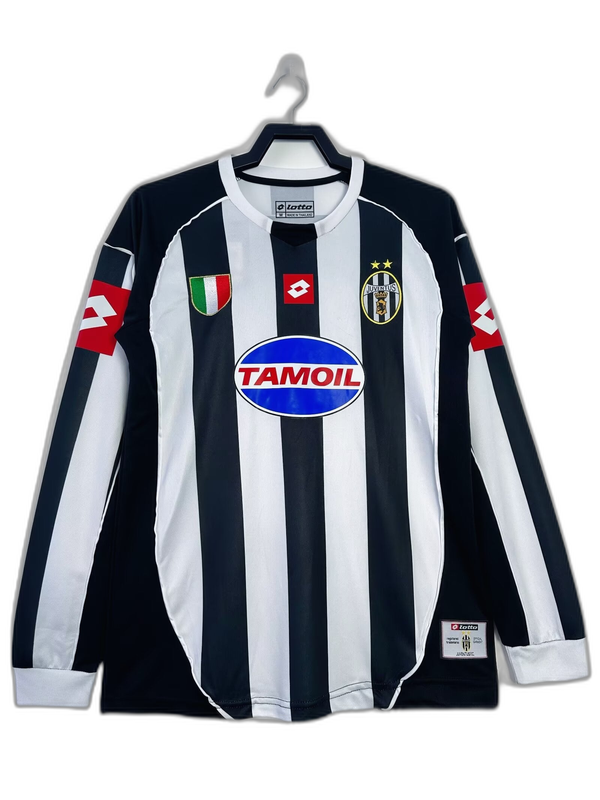 Juventus - Home Retro 2002/03 Long Sleeve Jersey