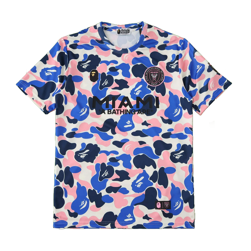 Inter Miami - Pink and Blue Camo Special Edition Fan Version Jersey