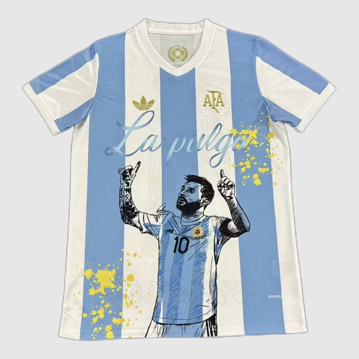 Argentina - La Pulga 50 Years Special Edition Fan Version Jersey