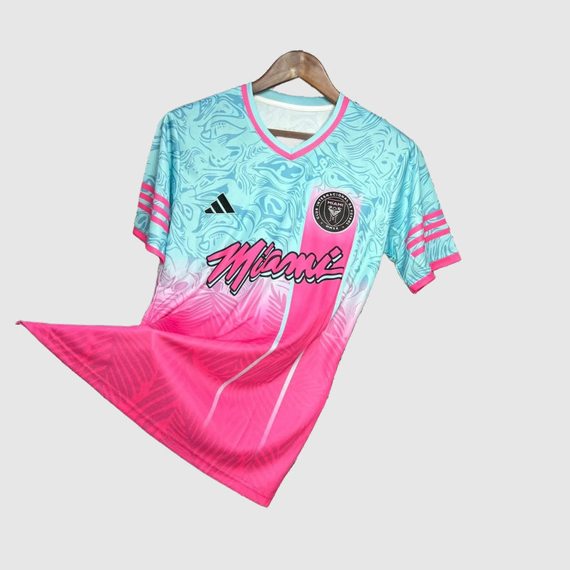 Inter Miami - Pink and Aqua Vice Special Edition Fan Version Jersey