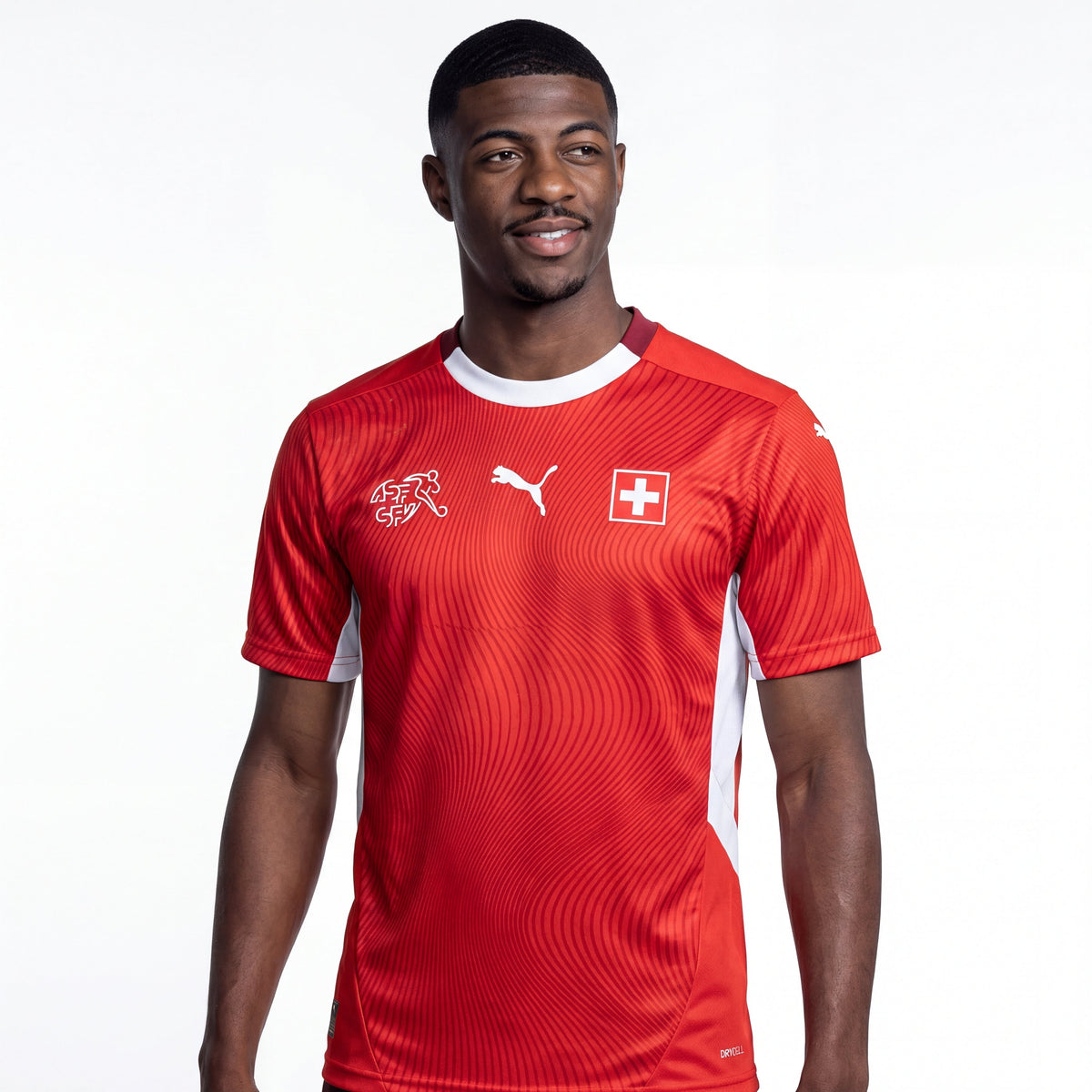 Camisa Suíça - Titular Copa do Mundo 2026 Versão Torcedor