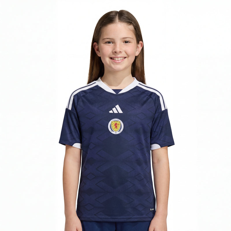 Jersey Escocia - Local Mundial 2026 Versión Aficionado Niños
