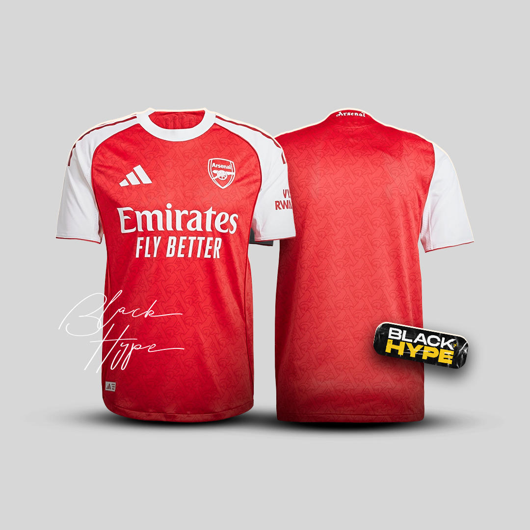 Camisa Arsenal - Titular Vermelha 25/26 Versão Torcedor