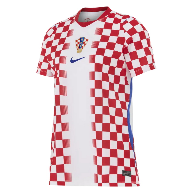 Jersey Croacia - Local Mundial 2026 Versión Aficionado Mujer