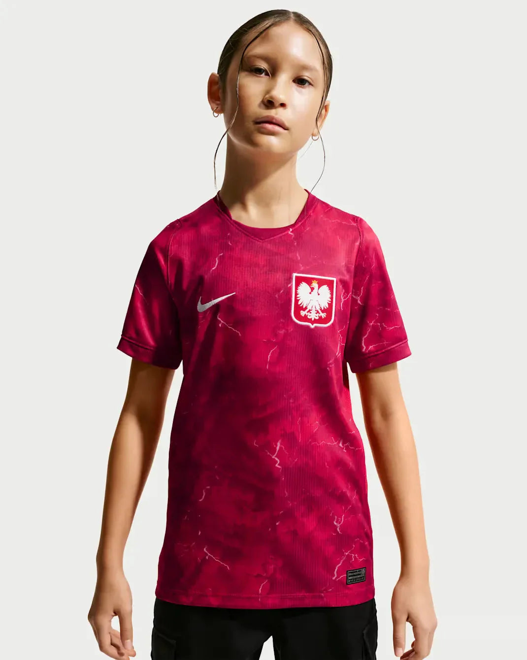 Jersey Polonia - Visitante Mundial 2026 Versión Aficionado Niños