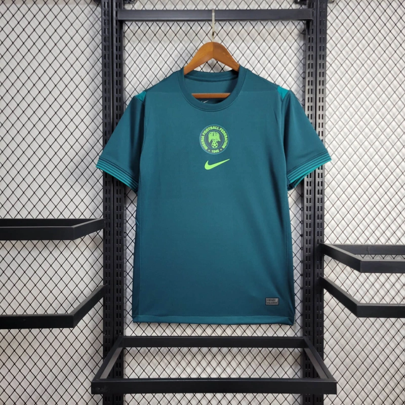 Jersey Nigeria - Visitante Verde 25/26 Versión Aficionado