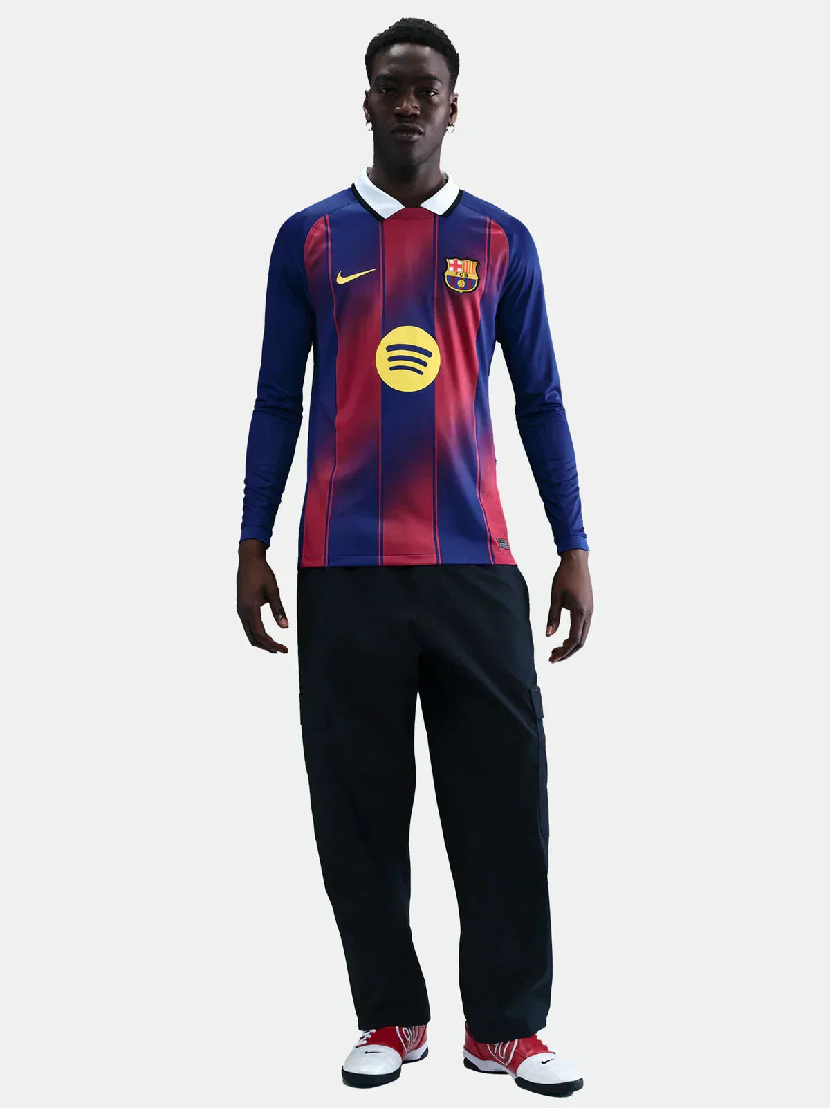 Jersey Barcelona - Local 25/26 Versión Aficionado Manga Larga