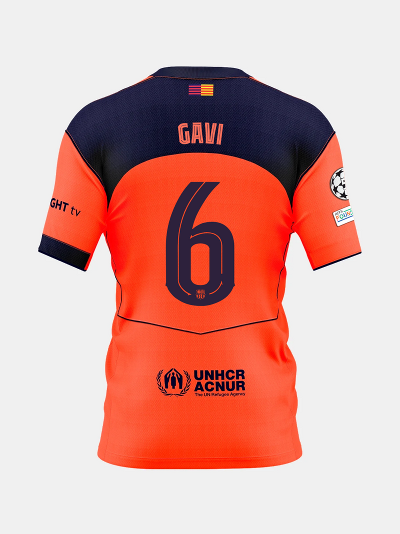 Jersey Barcelona - Tercero 25/26 Versión Aficionado #6 GAVI