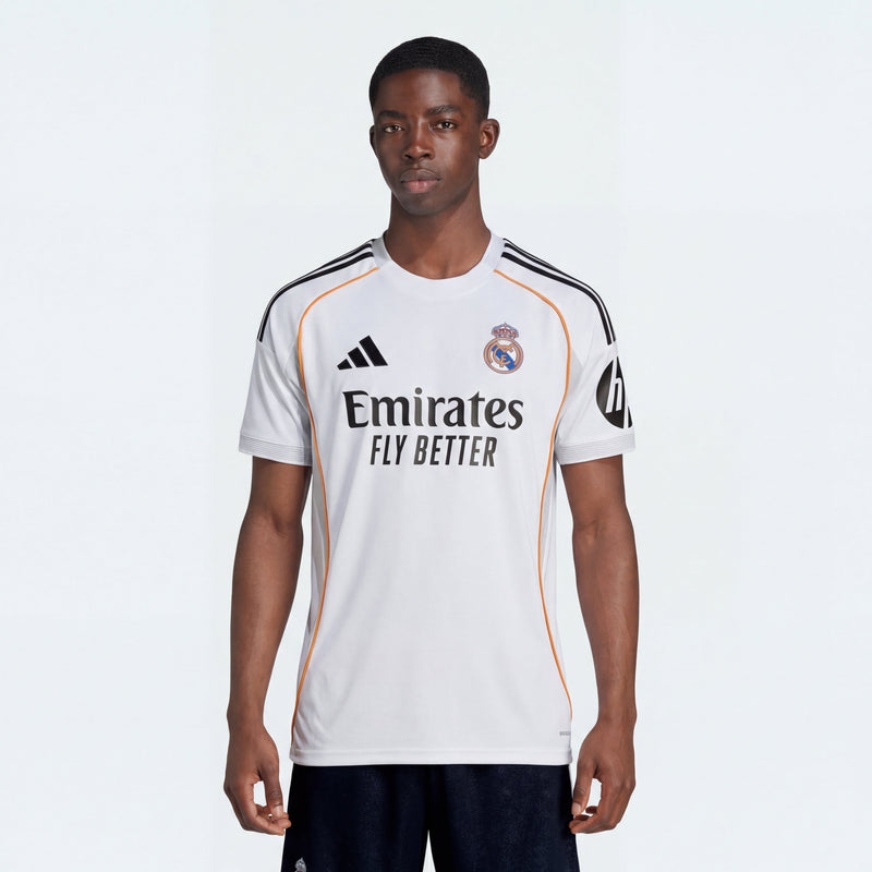 Jersey Real Madrid - Local Blanco 25/26 Versión Aficionado
