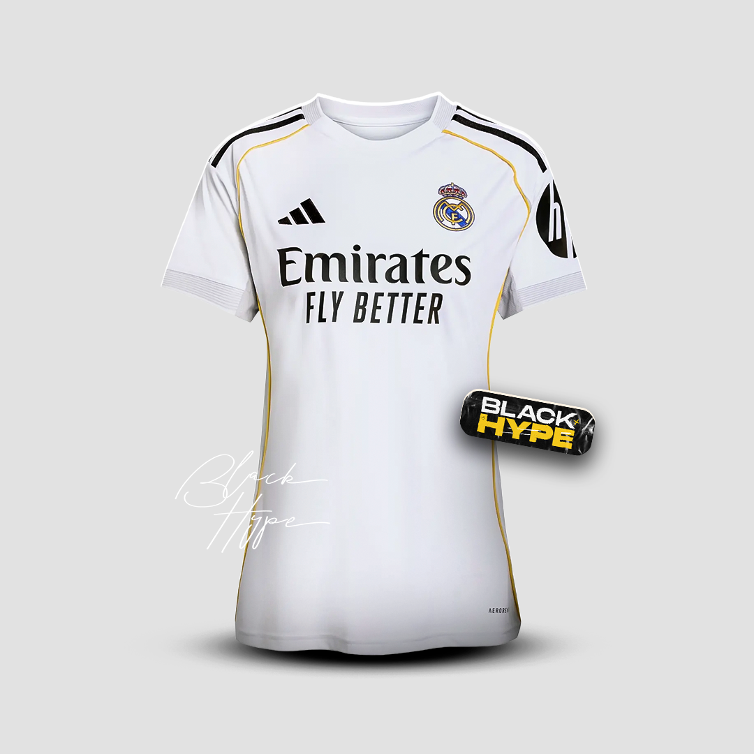 Jersey Real Madrid - Local 25/26 Versión Aficionado Mujer