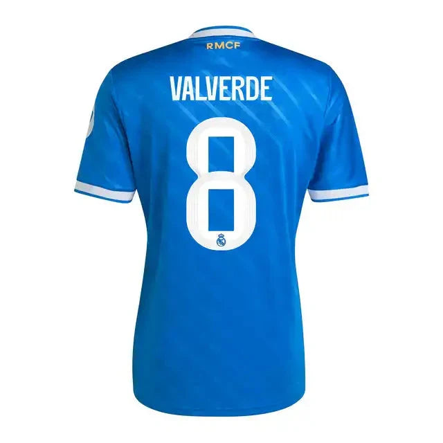 Camisa Real Madrid - Terceira 25/26 Versão Torcedor #8 VALVERDE