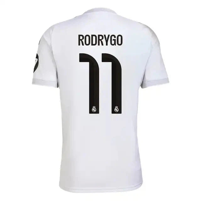 Jersey Real Madrid - Local 25/26 Versión Aficionado #11 RODRYGO