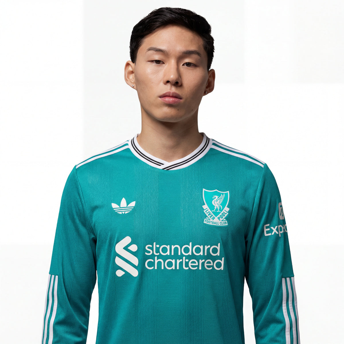 Jersey Liverpool - Tercero 25/26 Versión Jugador Manga Larga
