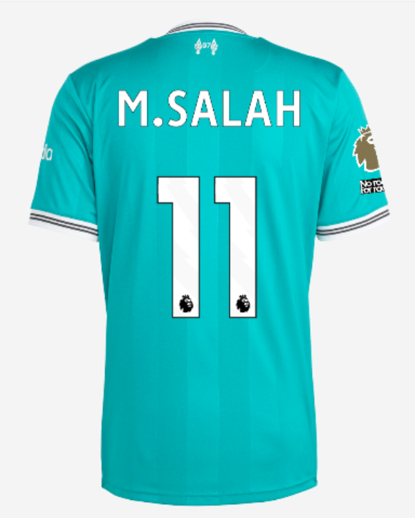 Camisa Liverpool - Terceira 25/26 Versão Torcedor #11 M.SALAH