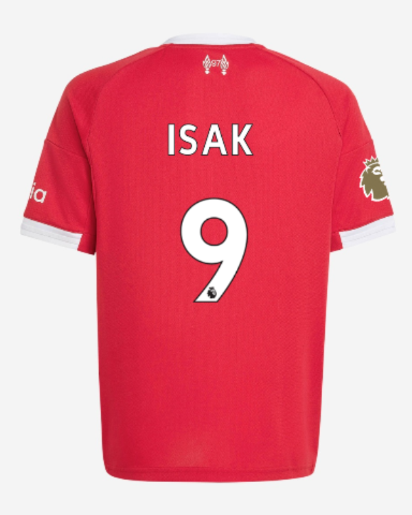 Camisa Liverpool - Titular 25/26 Versão Torcedor #9 ISAK