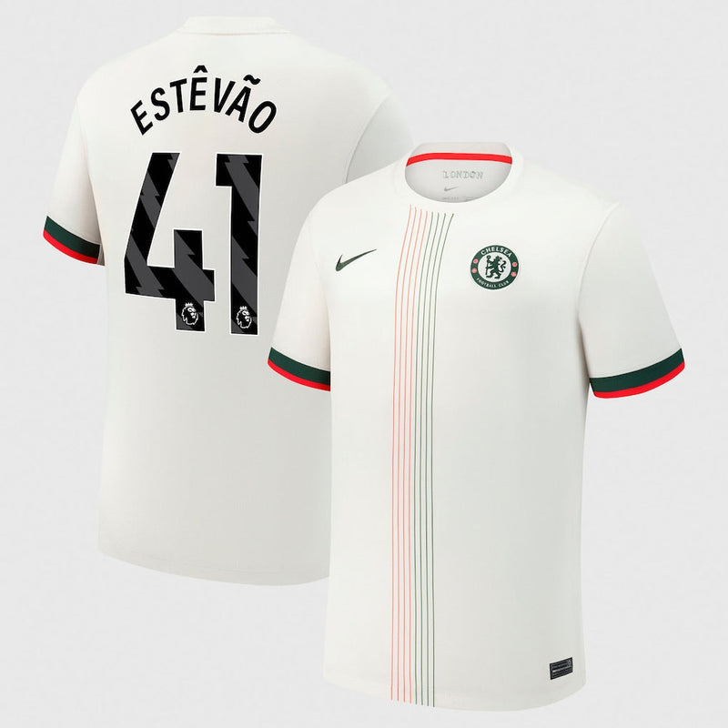 Jersey Chelsea - Visitante 25/26 Versión Aficionado #41 Estêvão