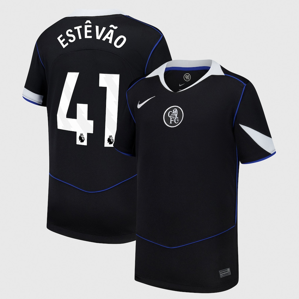 Jersey Chelsea - Tercero 25/26 Versión Aficionado #41 Estêvão