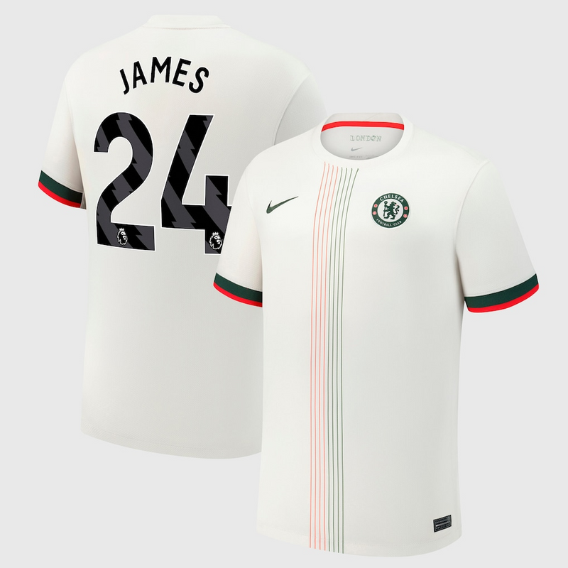 Jersey Chelsea - Visitante 25/26 Versión Aficionado #24 JAMES