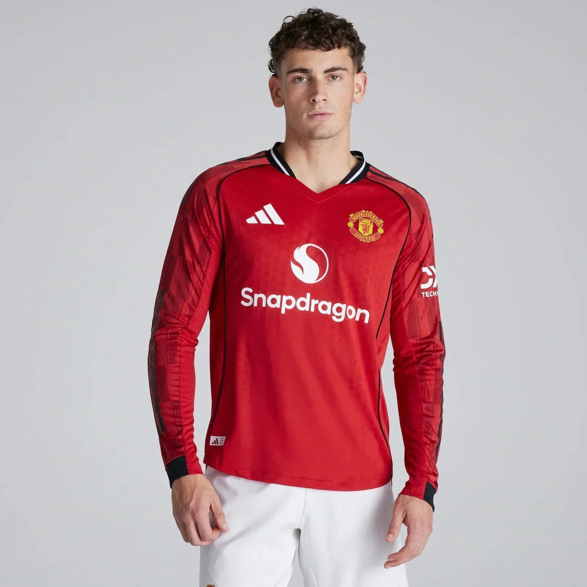 Jersey Manchester United - Local 25/26 Versión Aficionado Manga Larga