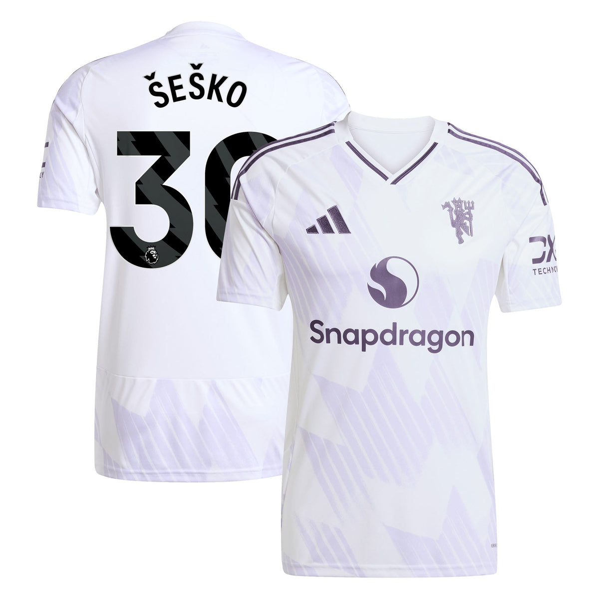 Camisa Manchester United - Reserva 25/26 Versão Torcedor #30 Šeško