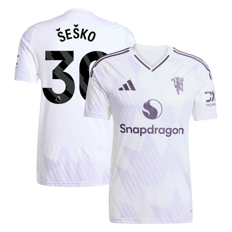 Camisa Manchester United - Reserva 25/26 Versão Torcedor #30 Šeško