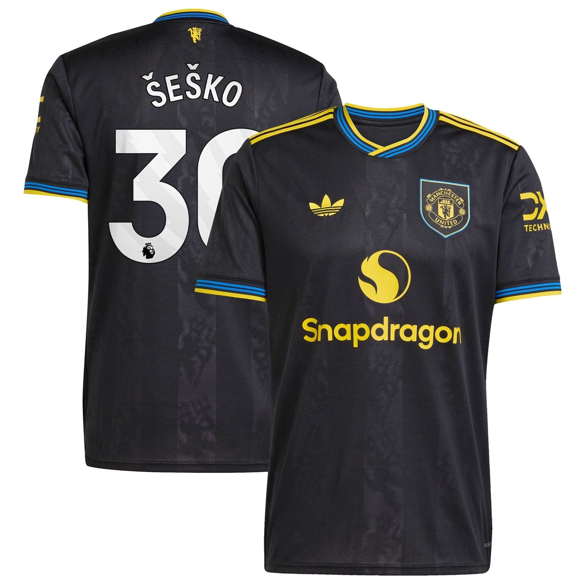 Camisa Manchester United - Terceira 25/26 Versão Torcedor #30 Šeško